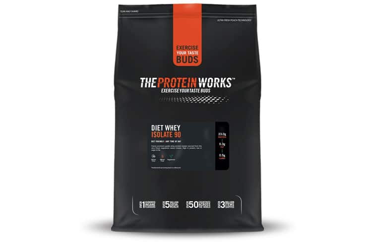 The Protein Works - Diet Whey Isolate 90 avis