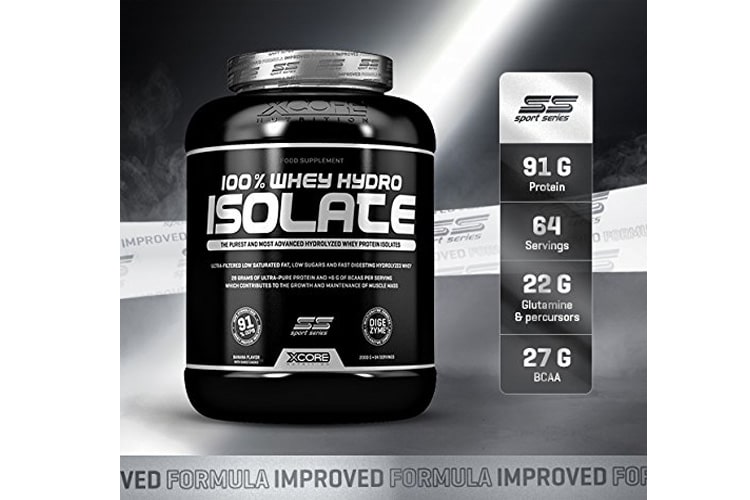 Xcore 100%Whey Hydro Isolate SS test