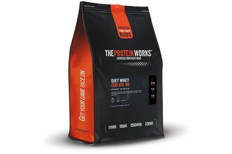 The Protein Works - Diet Whey Isolate 90 whey isolat